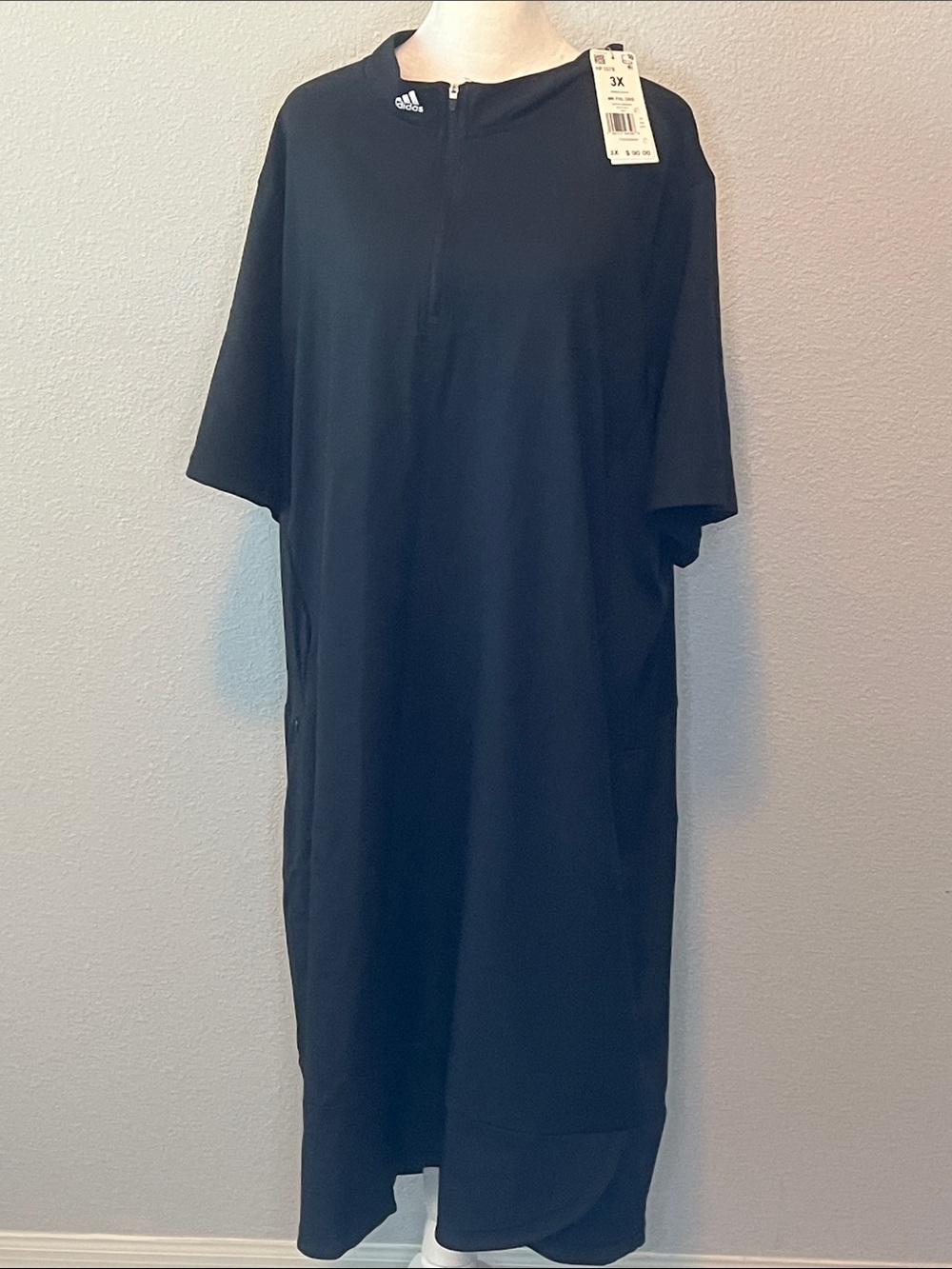 Adidas Athletic Dress with Short Black Size 3X NWT